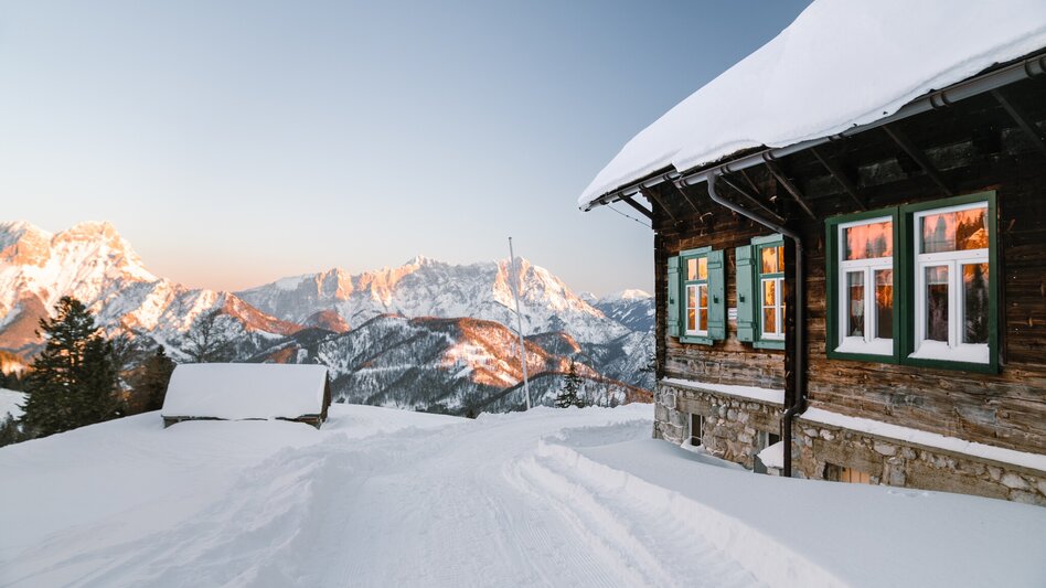 Winterwandern Schneeschuhwanderung auf die Grabneralm - Touren-Impression #2.2 | © Christoph Lukas