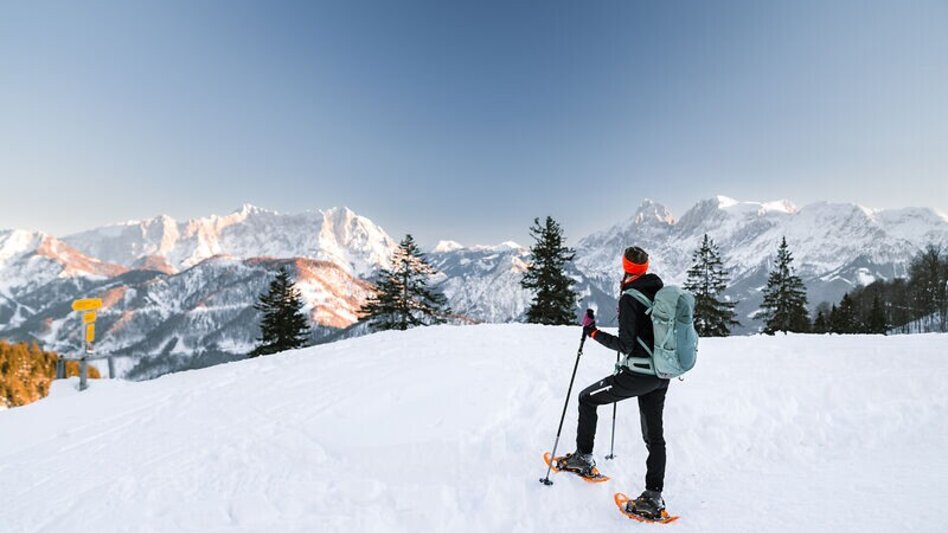 Winterwandern Schneeschuhwanderung auf die Grabneralm - Touren-Impression #2.3 | © Christoph Lukas