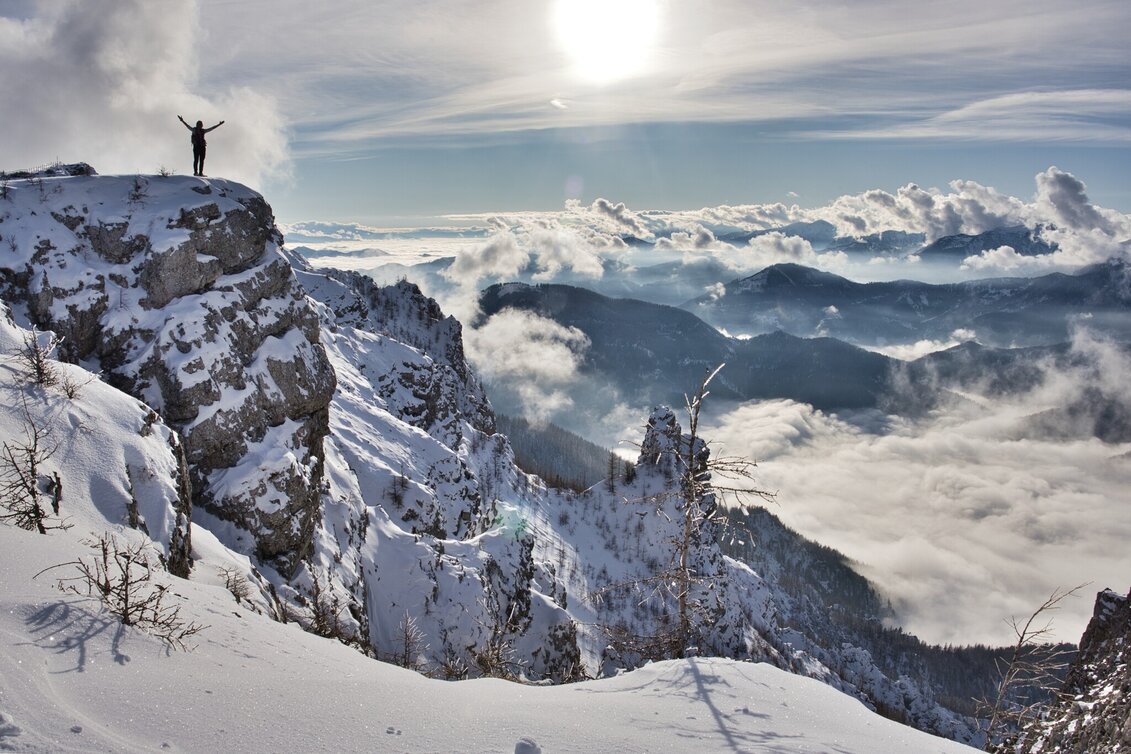 Schneeschuhwandern Schneeschuhtour auf die Aflenzer Bürgeralm - Touren-Impression #1 | © TV Hochsteiermark