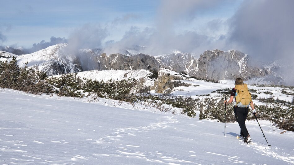 Schneeschuhwandern Schneeschuhtour auf die Aflenzer Bürgeralm - Touren-Impression #2.6 | © TV Hochsteiermark