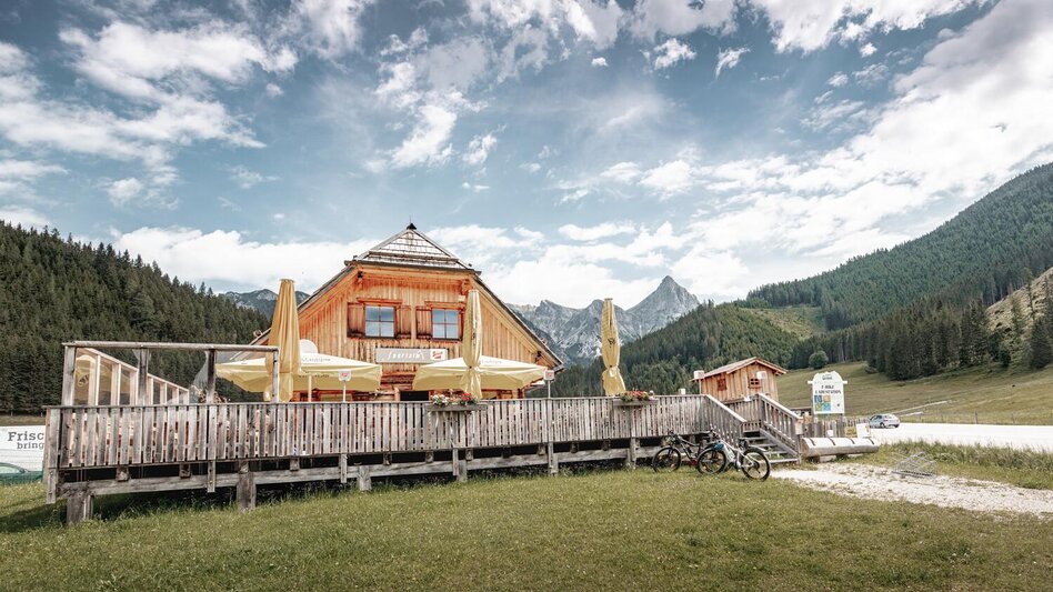 Mountain Biking To Oberst Klinke Hut via Kaiserau - Touren-Impression #2.3 | © Thomas Sattler