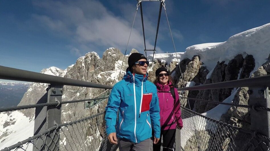 Wanderung Etappe 01 Vom Gletscher zum Wein: Dachstein Seilbahn - Guttenberghaus - Touren-Impression #2.3 | © Steiermark Tourismus