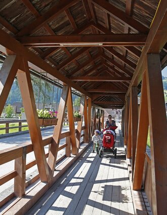 Ennsbrücke in Aich | Schladming Dachstein | © TVB Haus-Aich-Gössenberg
