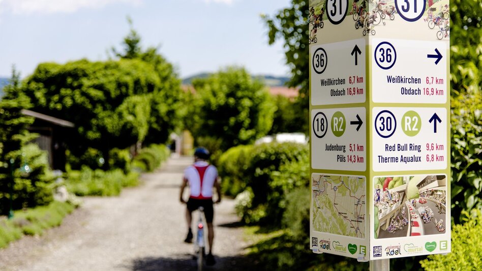 Rennrad Rennradrunde ab dem 50plus Campingpark Fisching - Touren-Impression #2.5 | © Komfort Appartemtents Zirbenland