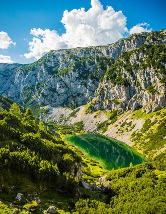 Silberkarsee in the mountains | René Eduard Perhab | © Tourismusverband Schladming-Dachstein