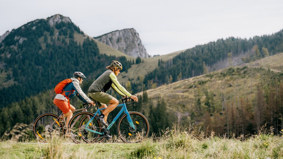 Mountainbike Von Haube zu Haube radeln - Haubentour vom Wallfahrtsort ins Mürztal - Touren-Impression #2.2 | © Tourismusverband Hochsteiermark