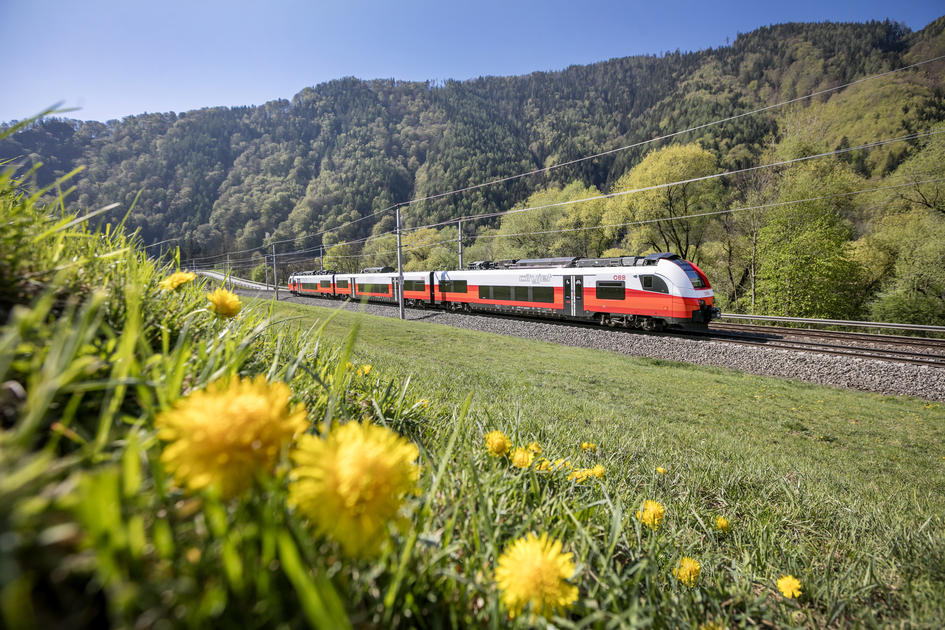 CityJet bei Bruck an der Mur | © ÖBB | Harald Eisenberger