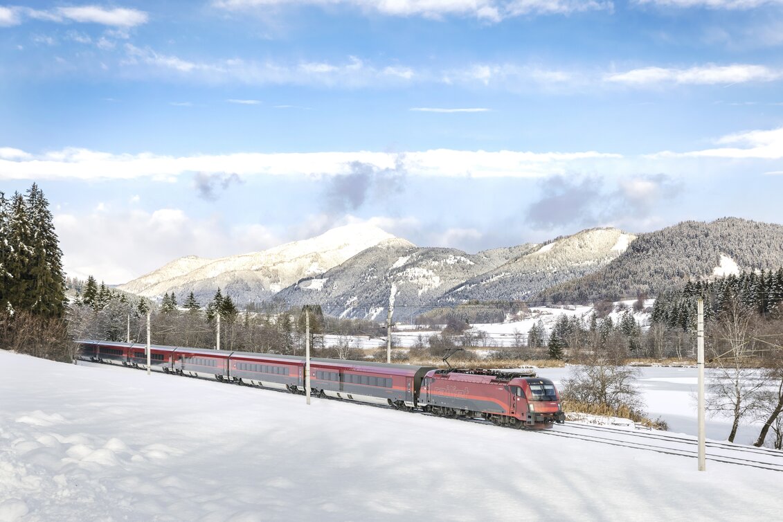 RailJet im Murtal | © ÖBB | Harald Eisenberger