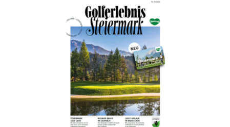 Cover Golferlebnis Steiermark Magazin | © Steirischer Golfverband