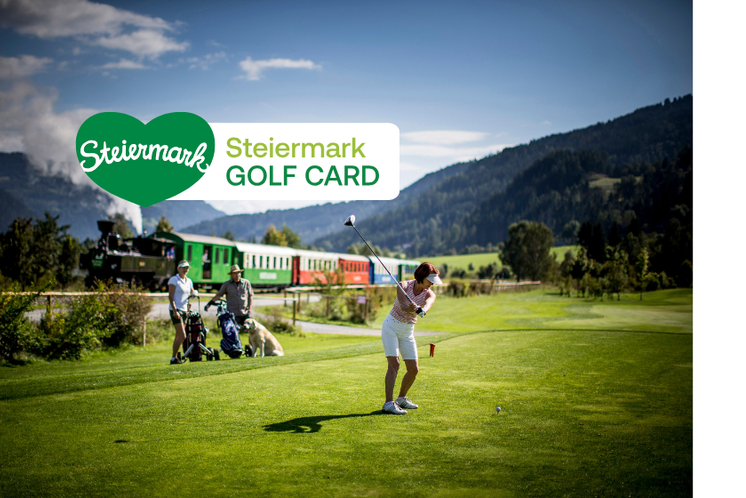 Golfplatz Murau-Kreischberg mit Murtalbahn | © STG | Tom Lamm