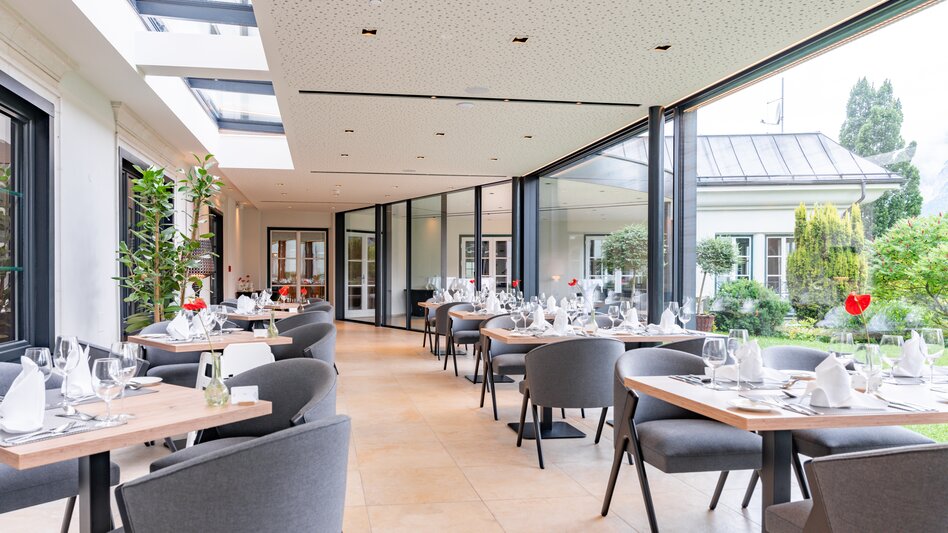Restaurantbereich IMLAUER Hotel Schloss Pichlarn