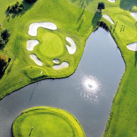 Blick auf den GC Andritz
