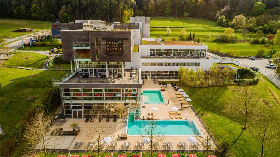 Das Spa Resort Styria von oben