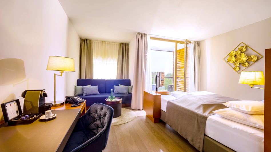 Moderne Zimmer im Spa Resort Styria