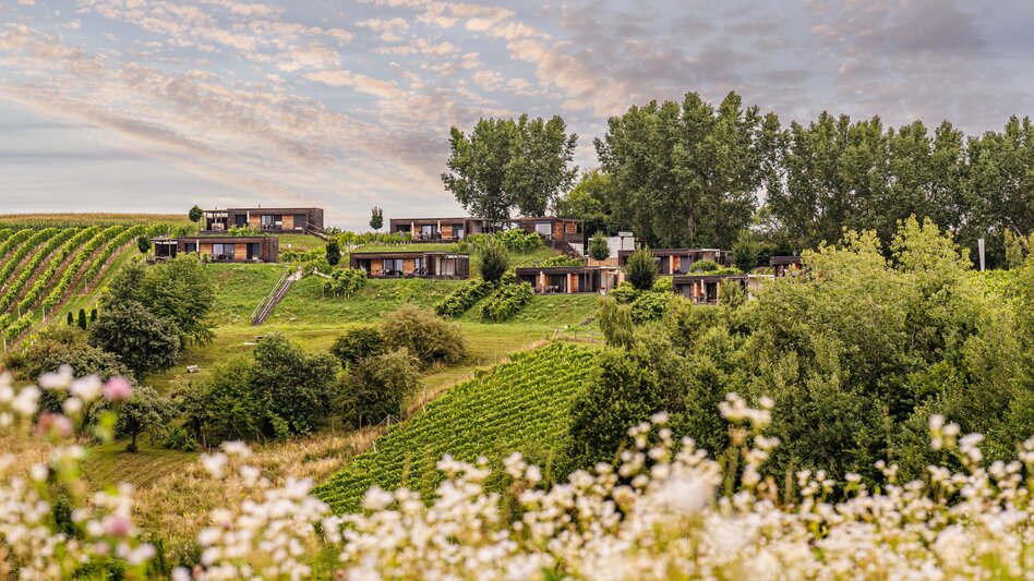 Außenansicht Weingarten-Resort Unterlamm Loipersdorf****