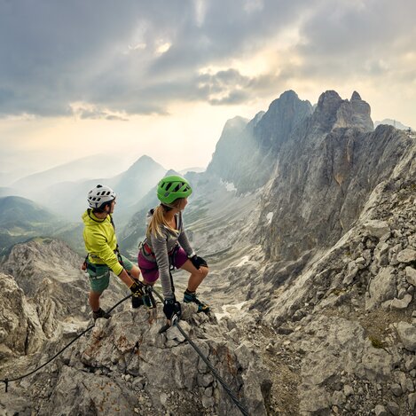 Klettern am Dachstein | © Schladming-Dachstein | Peter Burgstaller | © Schladming-Dachstein