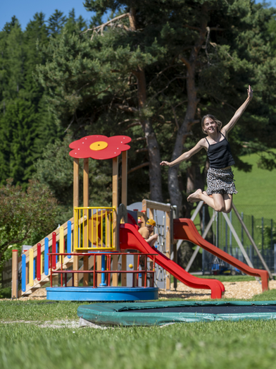 Kinderspielplatz | © Familienhotel Berger | Niki Pommer