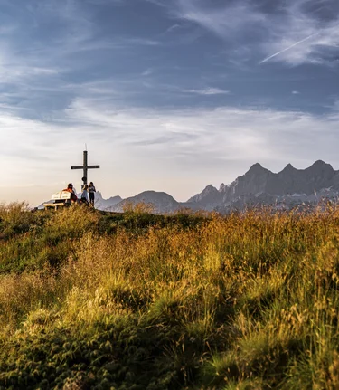 Auf der Gasselhöhe mit Blick auf den Dachstein | © STG | photo-austria.at