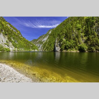 Salza Reservoir between Bad Mitterndorf and the Enns Valley | © Steiermark Tourismus | Harry Schiffer