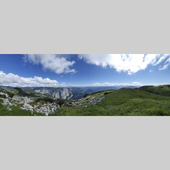 View from the Loser into the Ausseerland | © Steiermark Tourismus | Günther Steininger