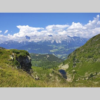 View of the Schladming-Dachstein Region with Dachstein  | © Steiermark Tourismus | Günther Steininger