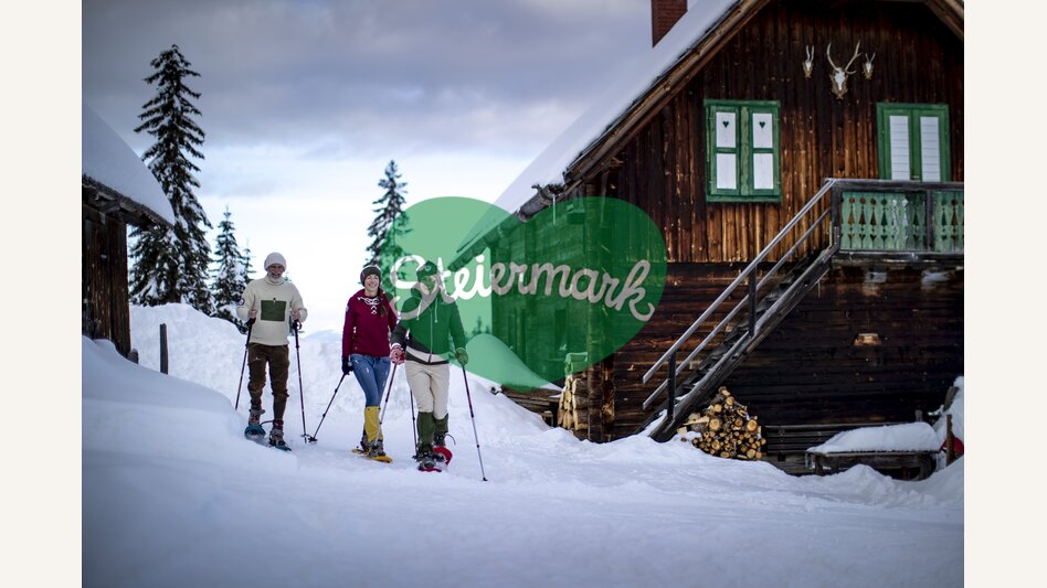 Snowshoeing at the Zirbitzkogel | © Steiermark Tourismus | Tom Lamm