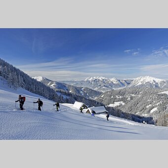 Ski tour on Gumpeneck in the Sölktäler Nature Park | © Steiermark Tourismus | photo-austria.at