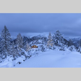 Hochwurzenalm in the dusk | © Steiermark Tourismus | photo-austria.at