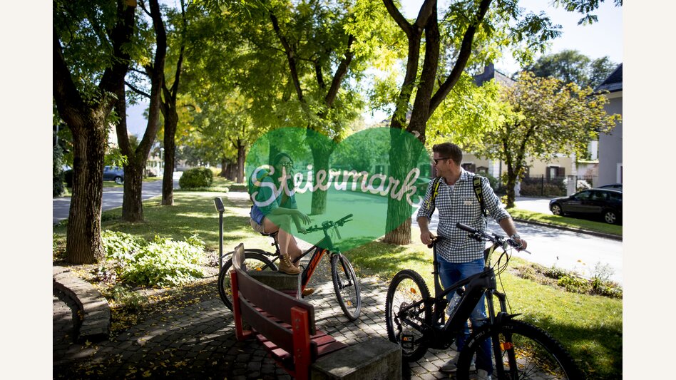 Cyclist's rest | © Steiermark Tourismus | Tom Lamm