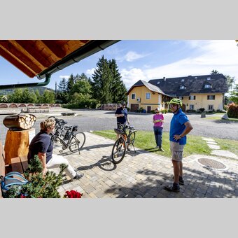 Cyclist's rest | © Steiermark Tourismus | Tom Lamm