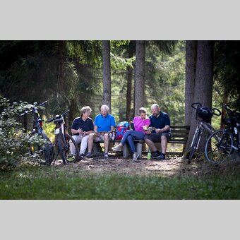Cyclists rest | © Steiermark Tourismus | Tom Lamm