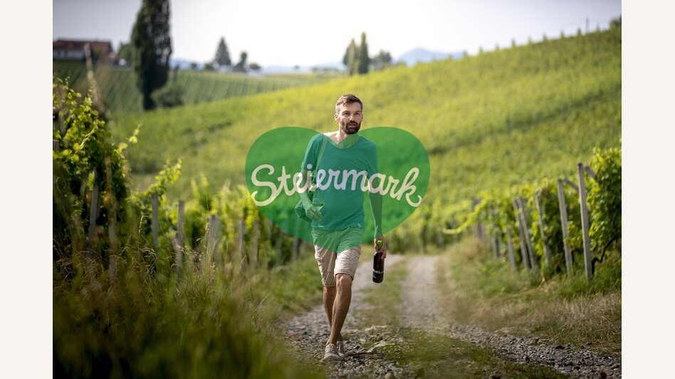 Wine enjoyment in the Southern Styrian vineyards | © Steiermark Tourismus | Tom Lamm