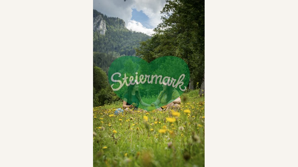 Jausenpause in der Blumenwiese | © STG | Jesse Streibl