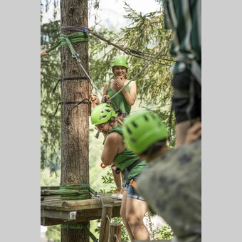 At the high ropes course | © Steiermark Tourismus | Jesse Streibl
