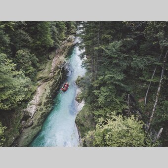 Rafting tour on the Salza | © Nationalpark Gesäuse | Stefan Leitner