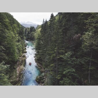 Rafting tour on the Salza | © Nationalpark Gesäuse | Stefan Leitner