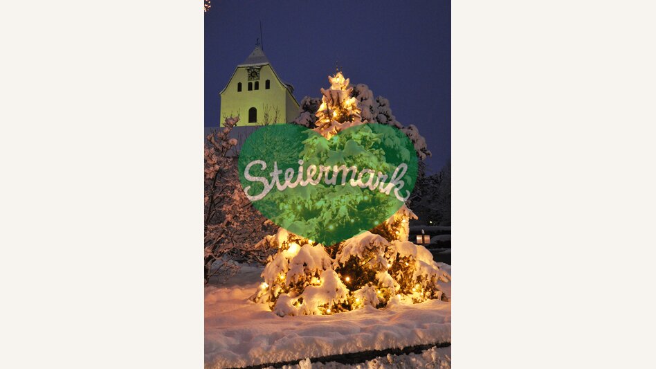 Christbaum mit Schnee | © STG | Gery Wolf