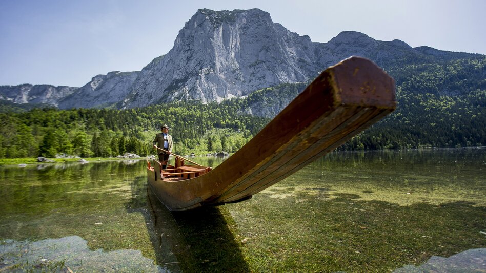 Plätte am Altausseer See