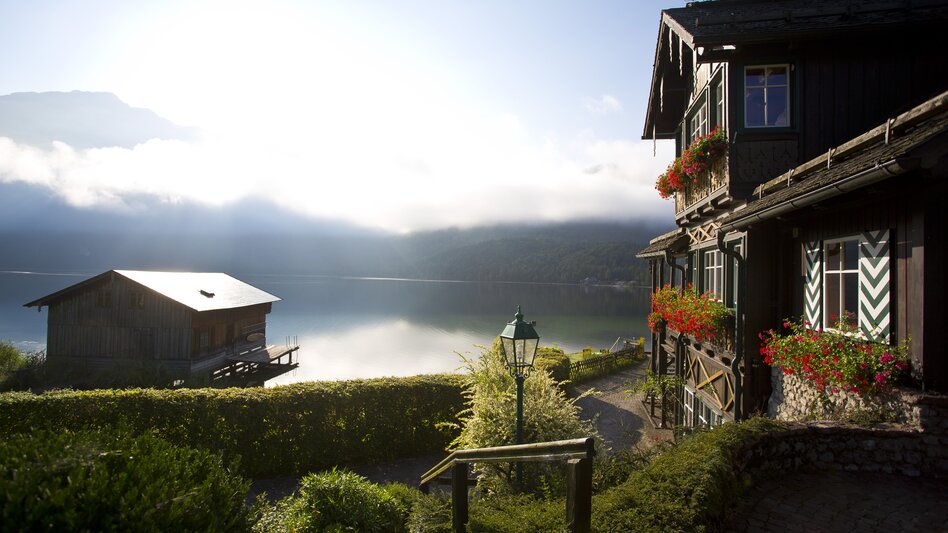 Typisches Ausseer Haus am Altausseer See