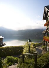 Typisches Ausseer Haus am Altausseer See