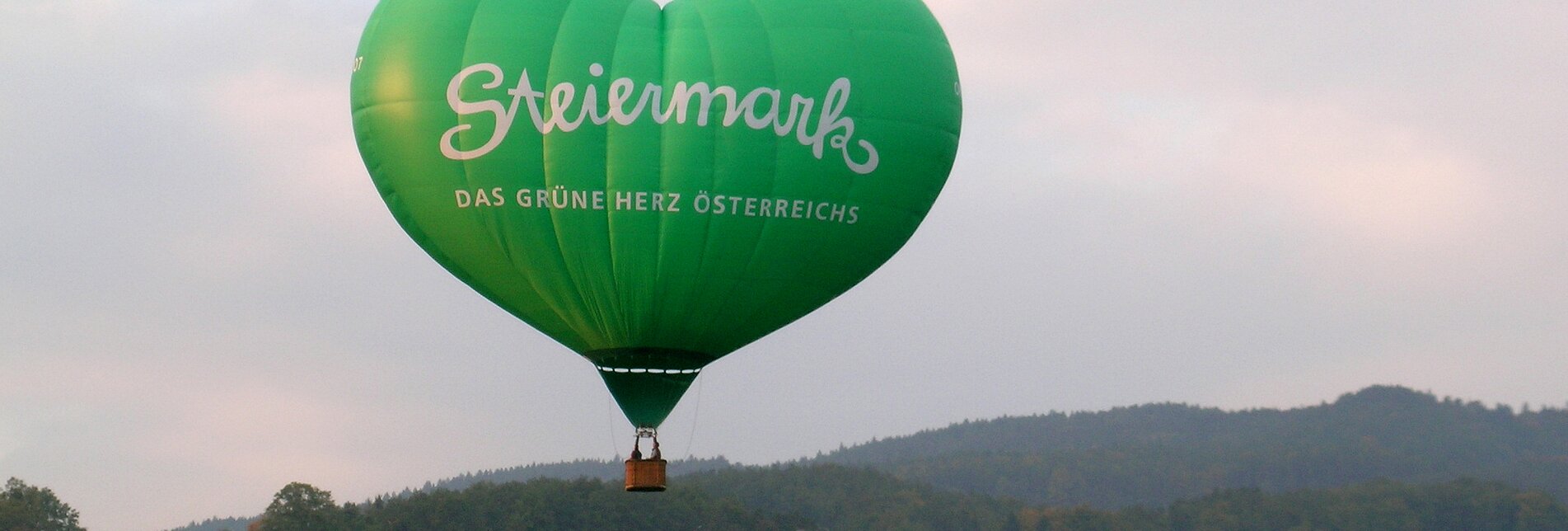 Der Steiermark-Herzballon | © Steiermark Tourismus