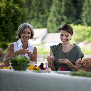 Beim Kräuterseminar