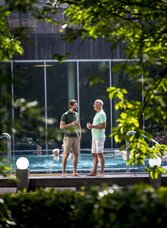 Trinkkur beim KURHAUS Bad Gleichenberg 