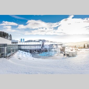 Therme NOVA im Winter | © Hotel & Therme NOVA | Die Abbilderei
