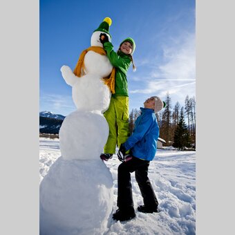 Steiermark-Schneemann wächst und wächst und... | © STG | Tom Lamm