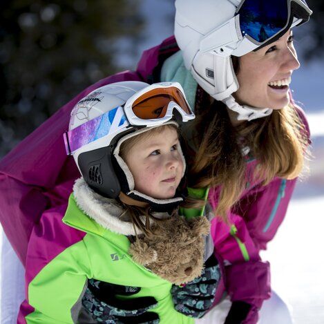 Mama ist die beste Skilehrerin | © STG | Tom Lamm