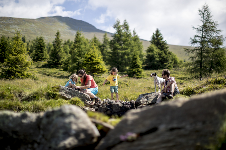 Familienurlaub mit Hund am Zirbitzkogel | © STG | Tom Lamm