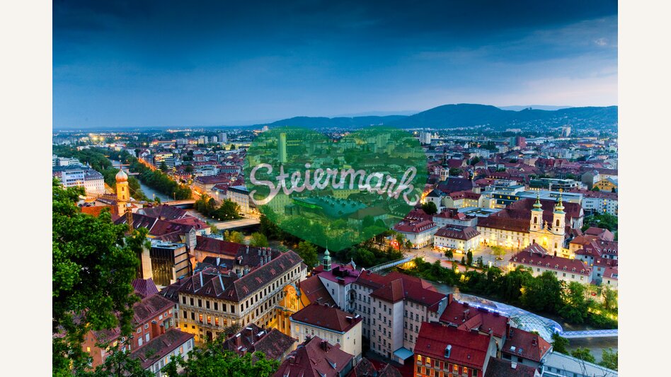 Dachlandschaft von Graz | © Graz Tourismus | Werner Krug