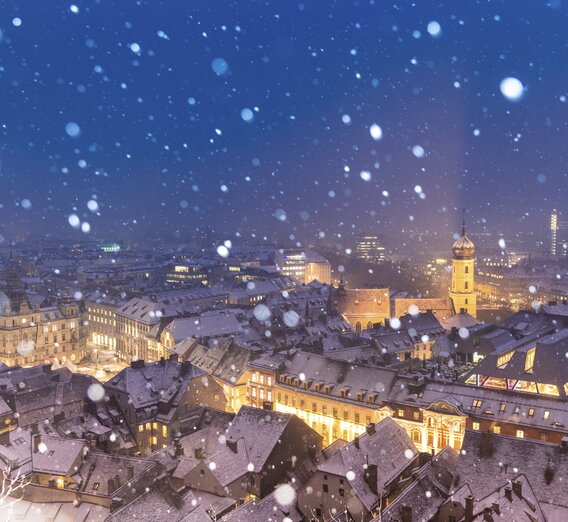 Graz snow-covered | © Steiermark Tourismus | Harry Schiffer