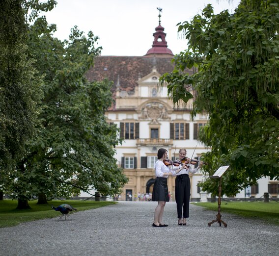 Schloss Eggenberg, Graz. Unesco Weltkulturerbe | © Steiermark Tourismus | Tom Lamm